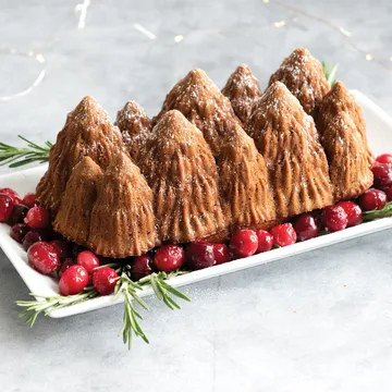 Nordic Ware Alpine forest bakform - Silver - Nordic Ware