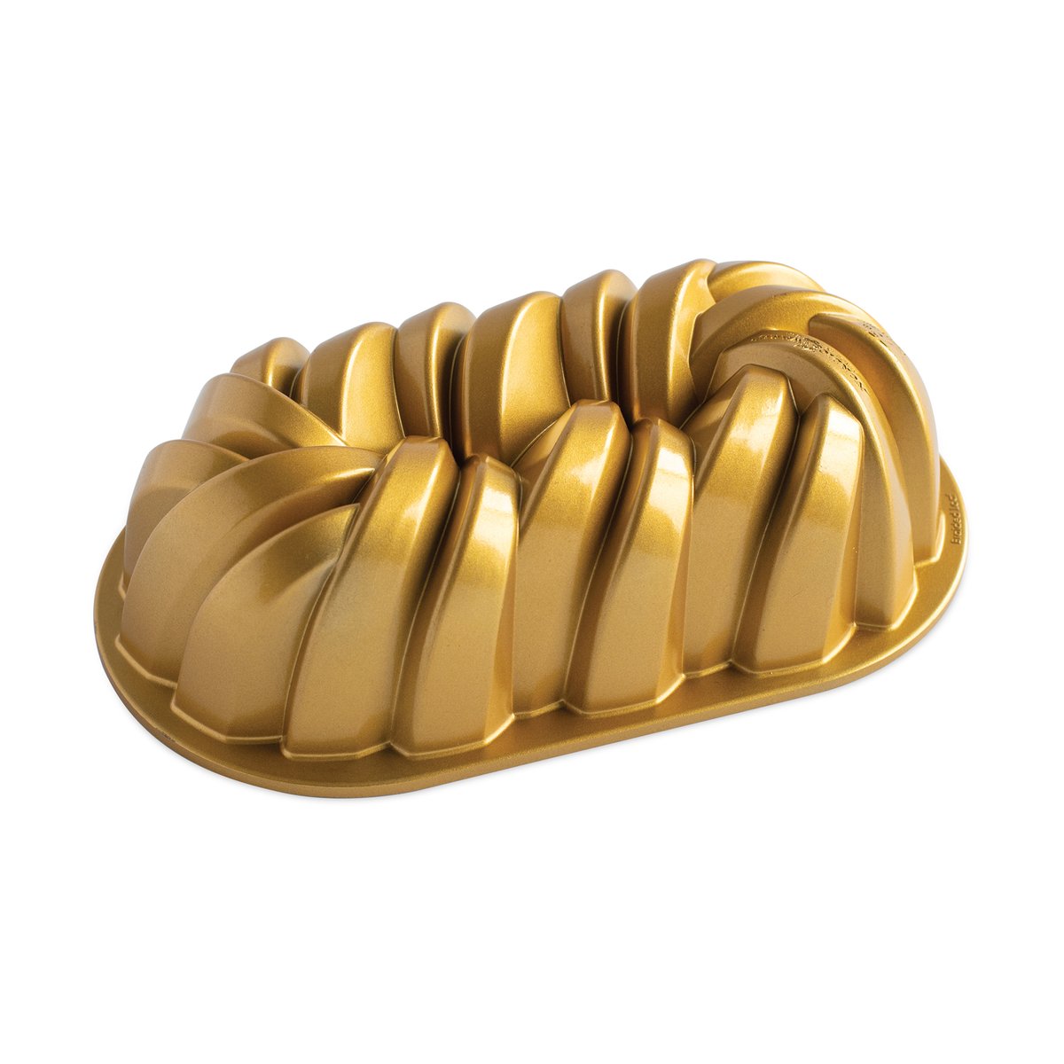 Nordic Ware Braided brödform 1,4 L Guld | Skandinavisk Design | Brödformar | Guldfärgad