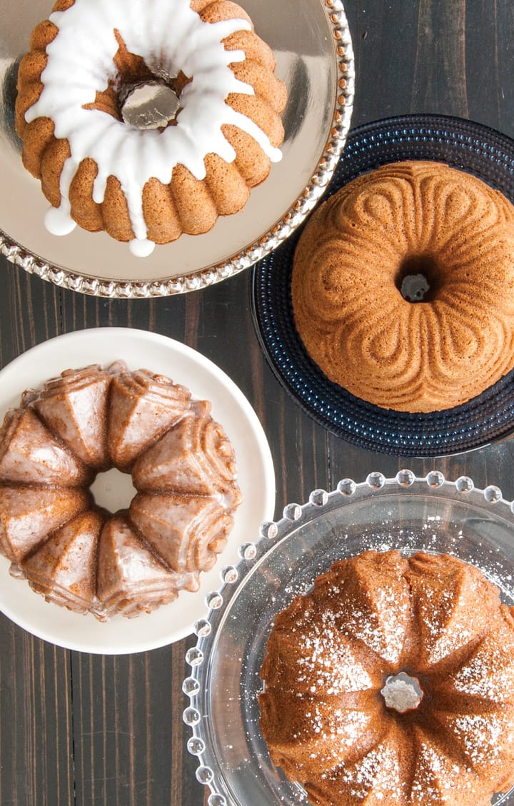 Nordic Ware bundt quartet bakform, 2,1 L Nordic Ware