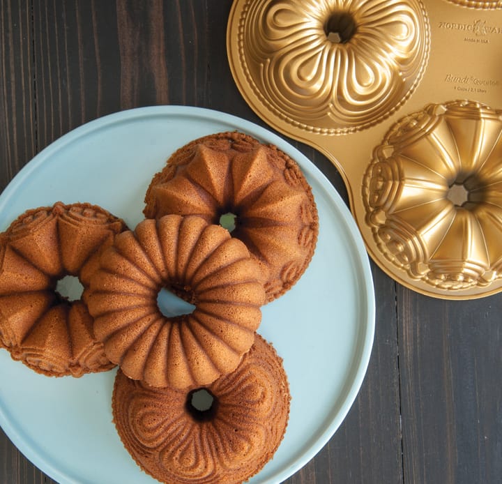 Nordic Ware bundt quartet bakform, 2,1 L Nordic Ware