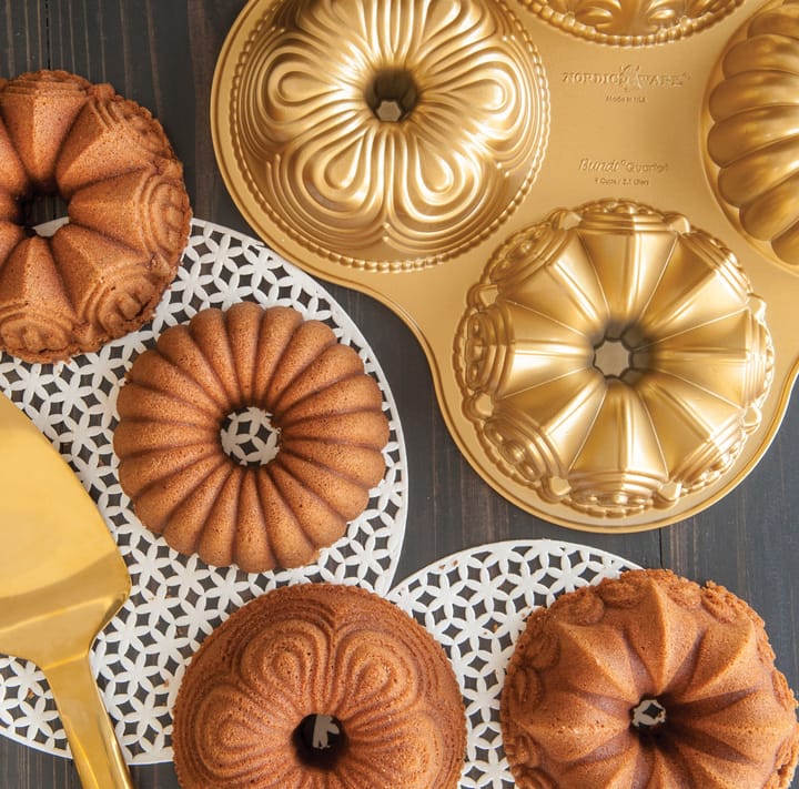 Nordic Ware bundt quartet bakform, 2,1 L Nordic Ware