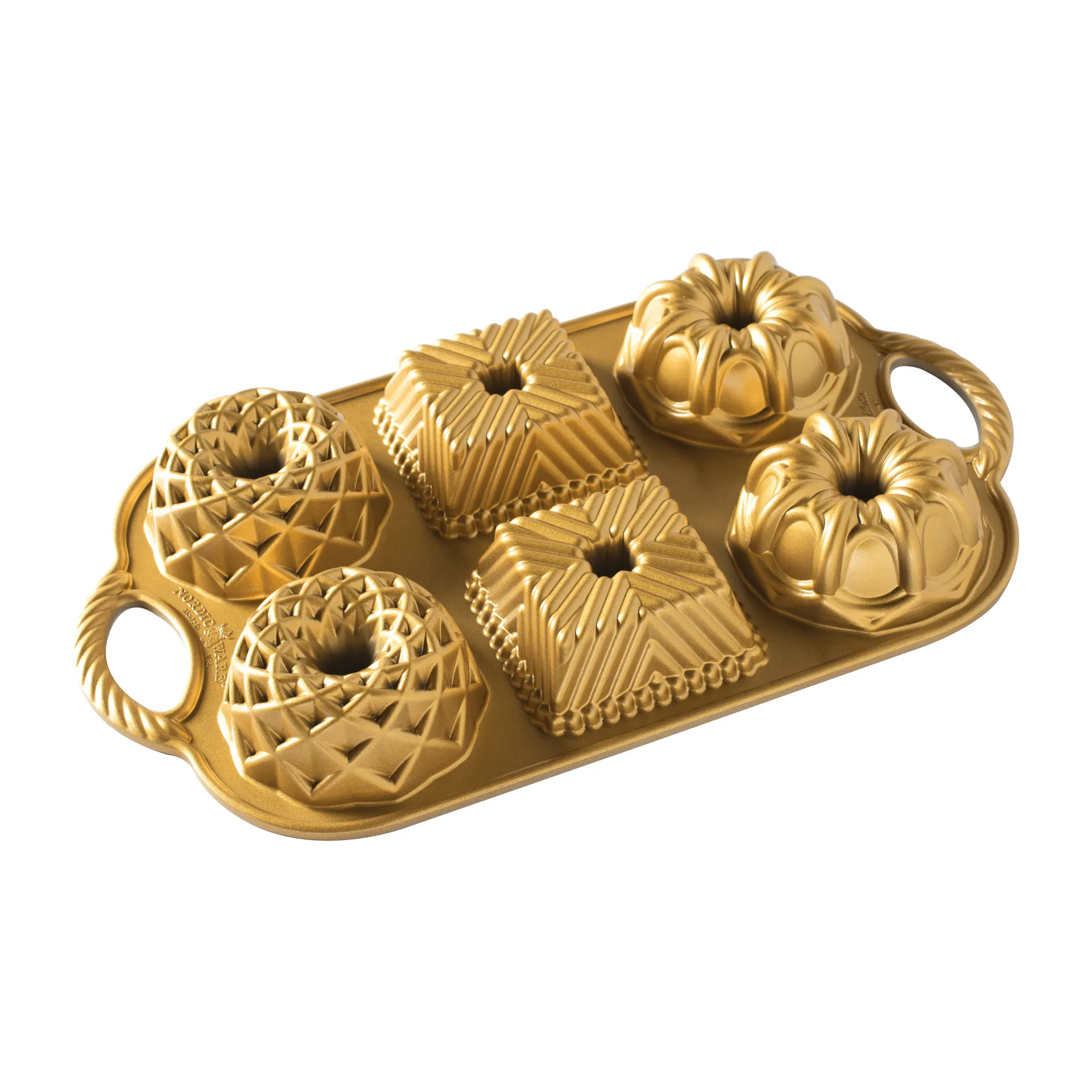 Nordic Ware geo bundtlette bakform, 0,8 L Nordic Ware