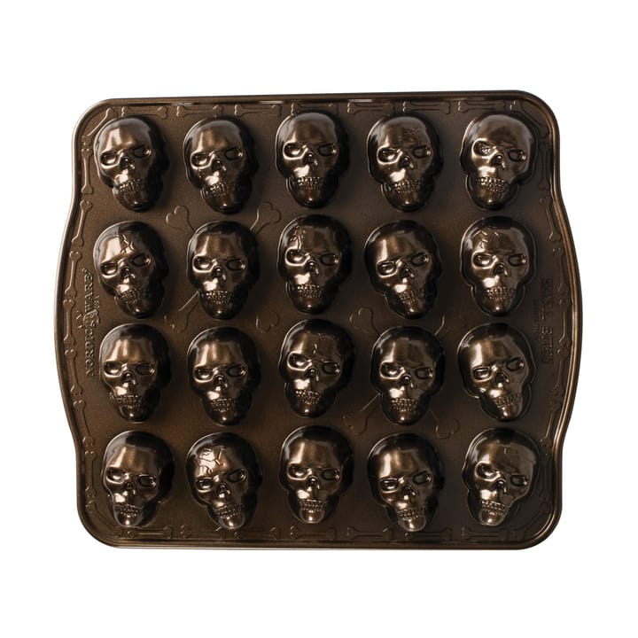 Nordic Ware Skull Bites bakform - Brons - Nordic Ware