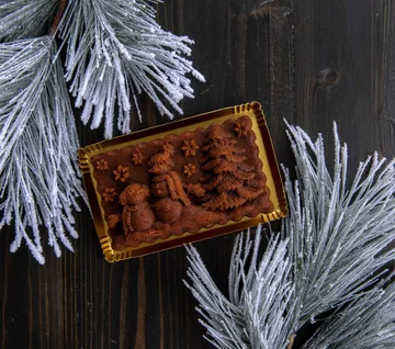 Nordic Ware Winter Wonderland brödform 1,4 L - Silver - Nordic Ware