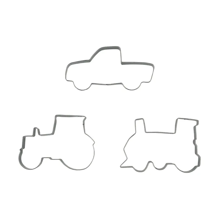 BAKE pepparkaksform - Fordon, 3 delar - Nordwik