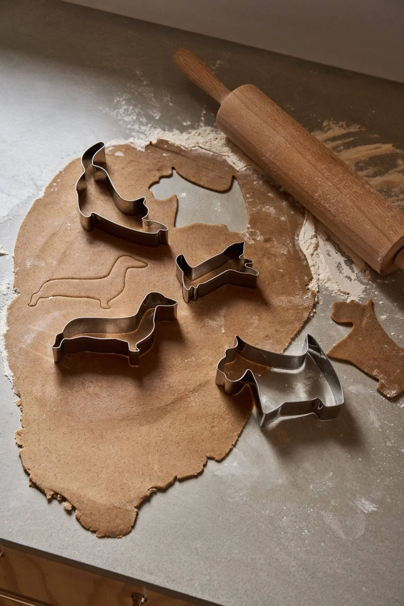BAKE pepparkaksform, Husdjur, 4 delar Nordwik