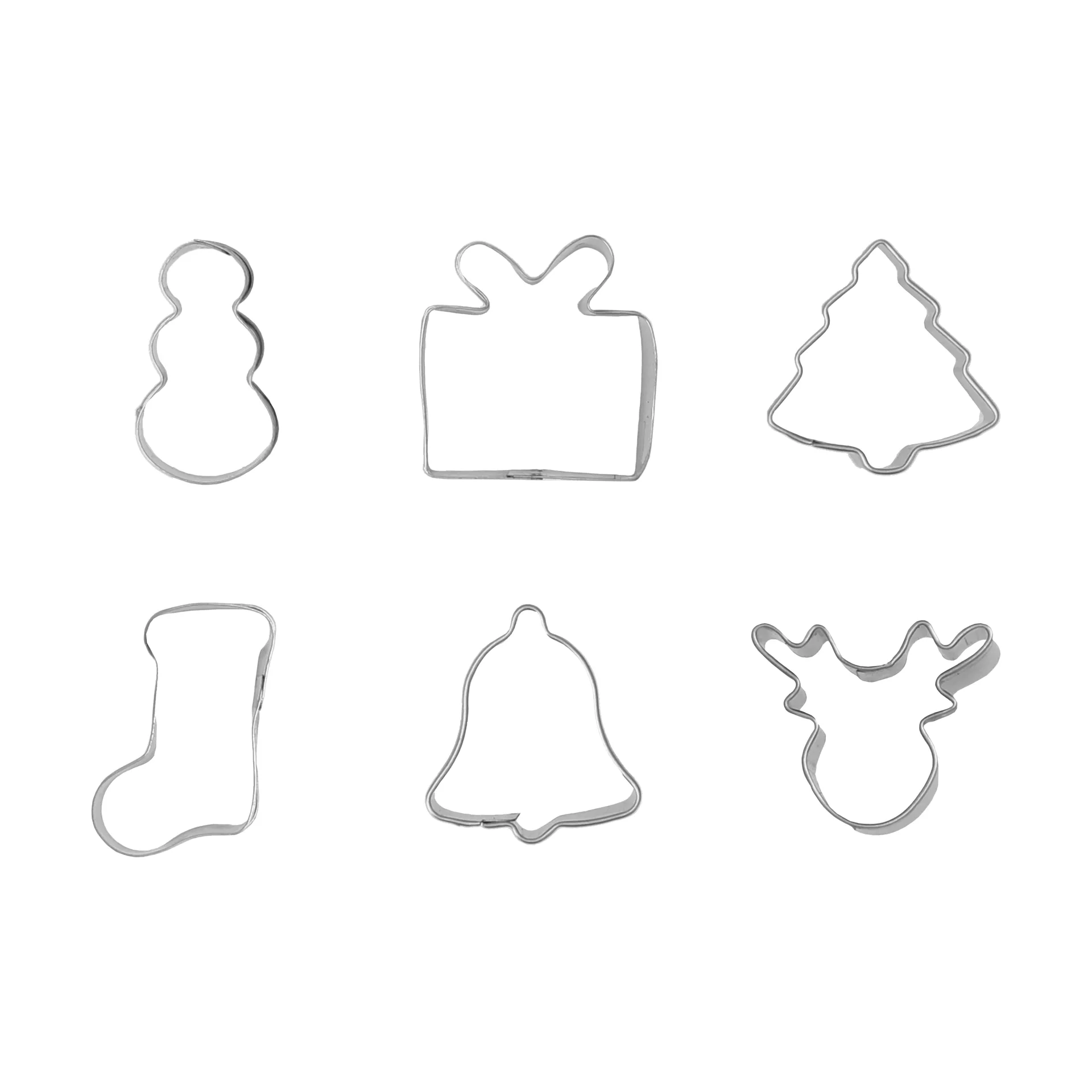 BAKE pepparkaksform, Jul, mini, 6 delar Nordwik