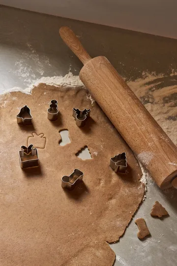 BAKE pepparkaksform - Jul, mini, 6 delar - Nordwik