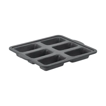 BAKE silikonform med förstärkt ram - Rektangulär, 6st, 26,2x22,1 cm - Nordwik