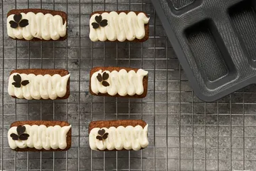 BAKE silikonform med förstärkt ram - Rektangulär, 6st, 26,2x22,1 cm - Nordwik
