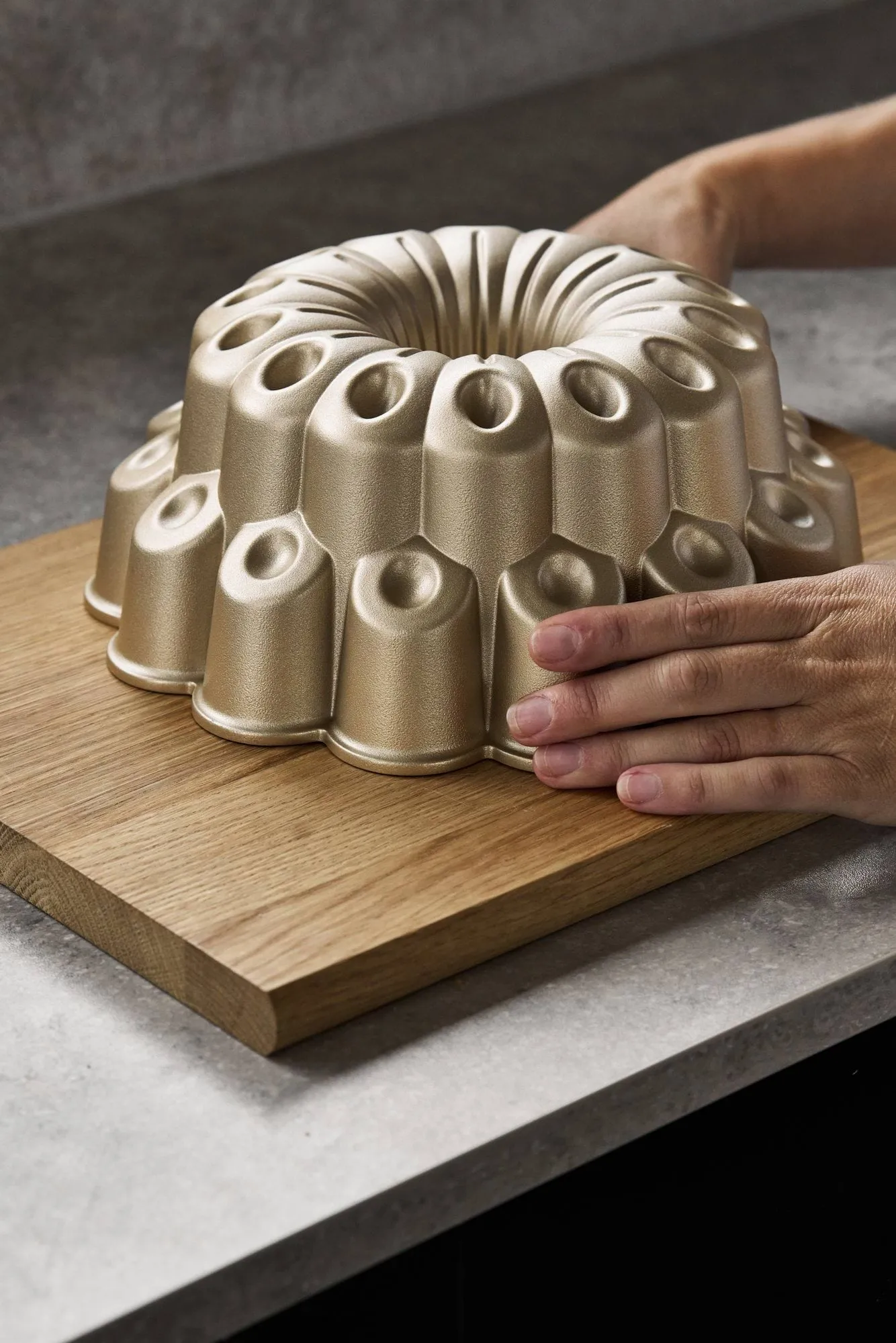 BAKE sockerkaksform, Marigold, nonstick Nordwik