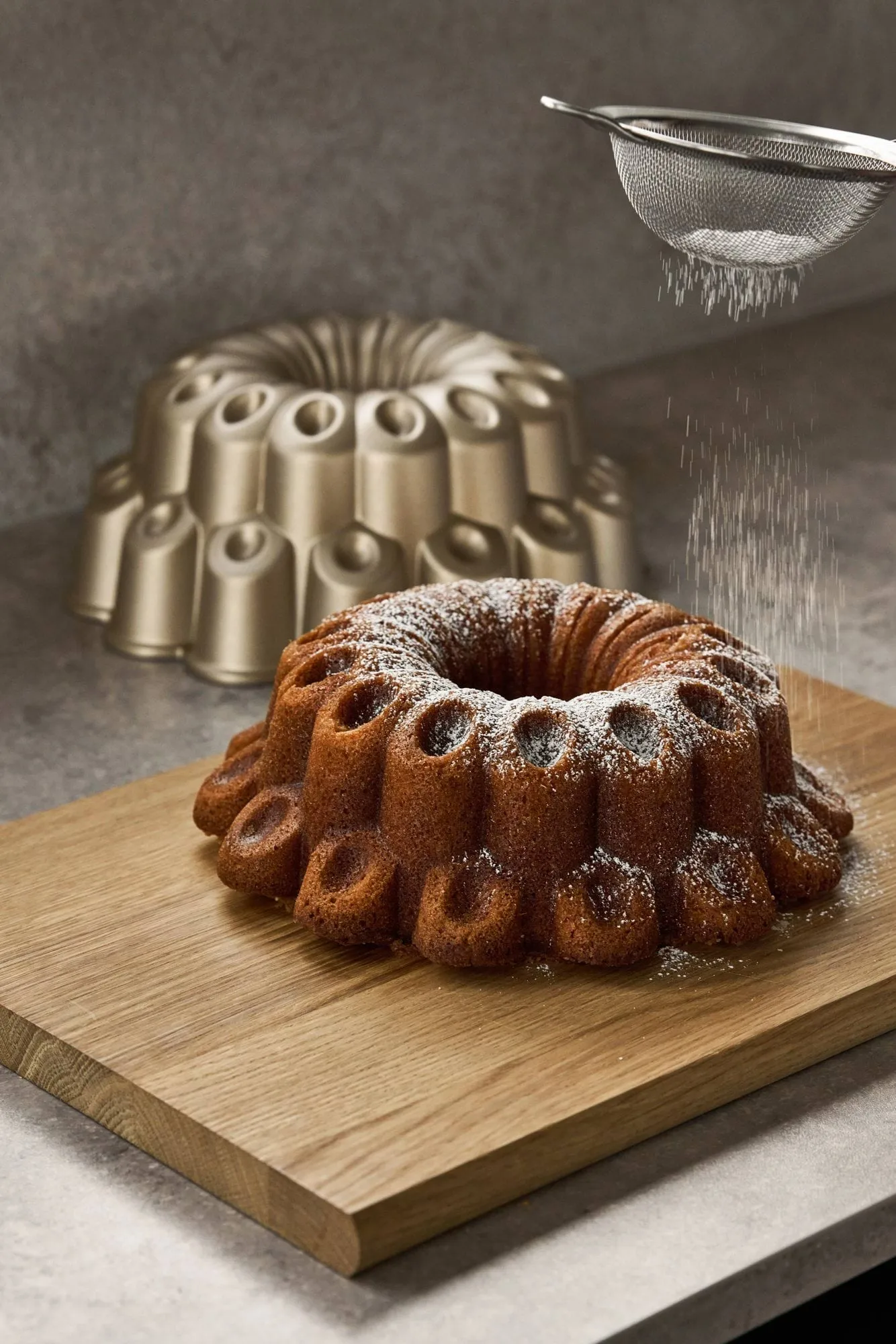 BAKE sockerkaksform, Marigold, nonstick Nordwik