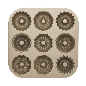 BAKE sockerkaksform - Rosette, nonstick - Nordwik