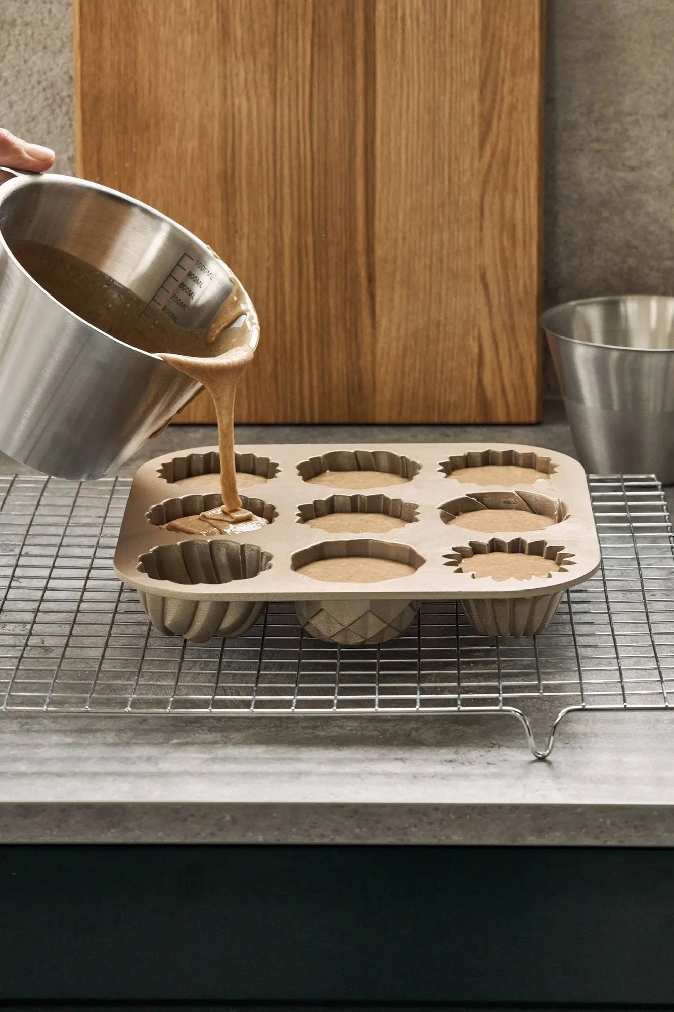 BAKE sockerkaksform, Rosette, nonstick Nordwik