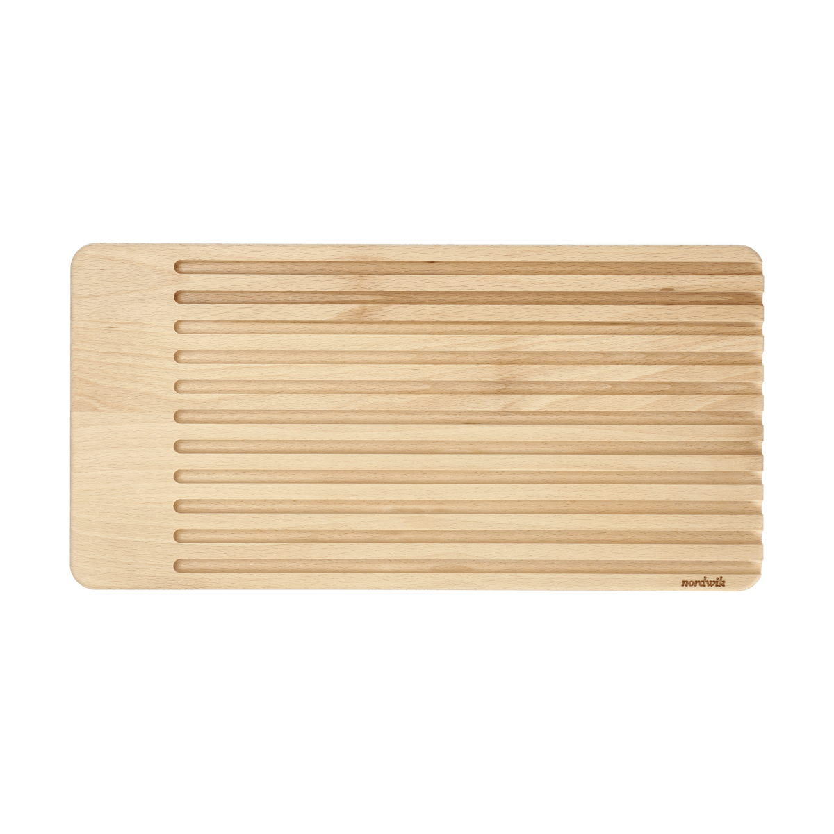 Nordwik brödskärbräda bok 40x20x2cm | Skandinavisk Design | Skärbrädor | Brun