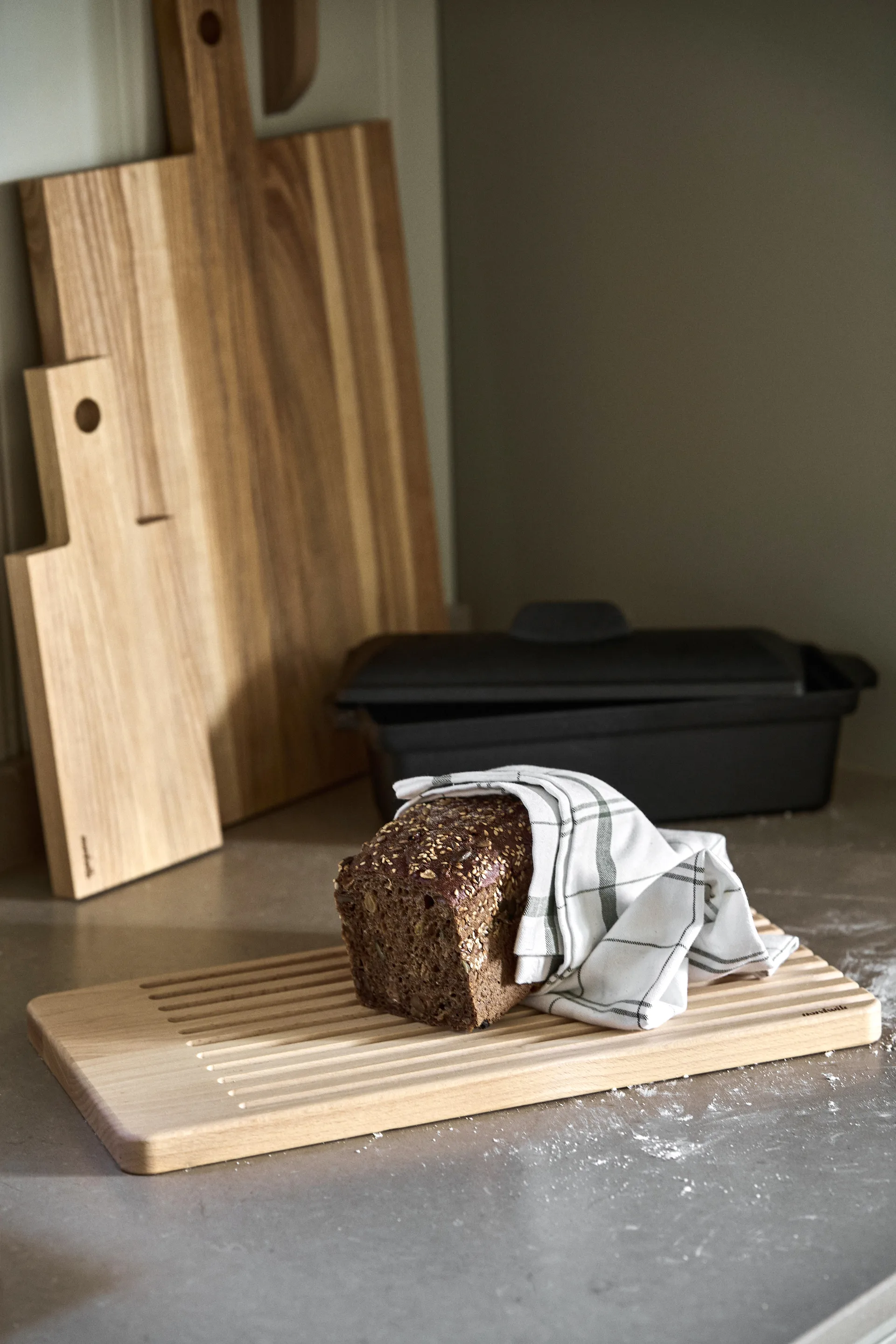 Nordwik brödskärbräda bok, 40x20x2cm Nordwik