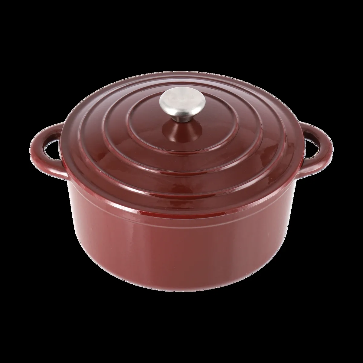 Nordwik Nordwik gjutjärnsgryta rund 5 l Burgundy