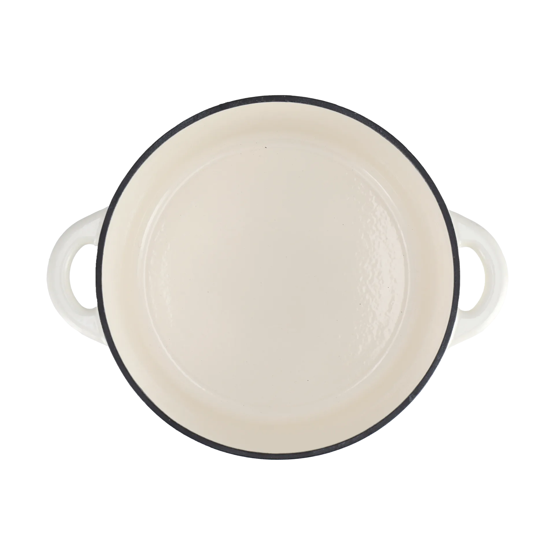 Nordwik gjutjärnsgryta rund 5 l, Creme Nordwik