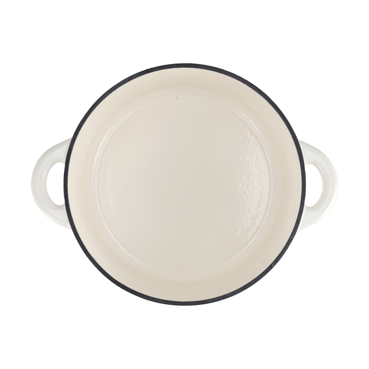 Nordwik gjutjärnsgryta rund 5 l, Creme Nordwik