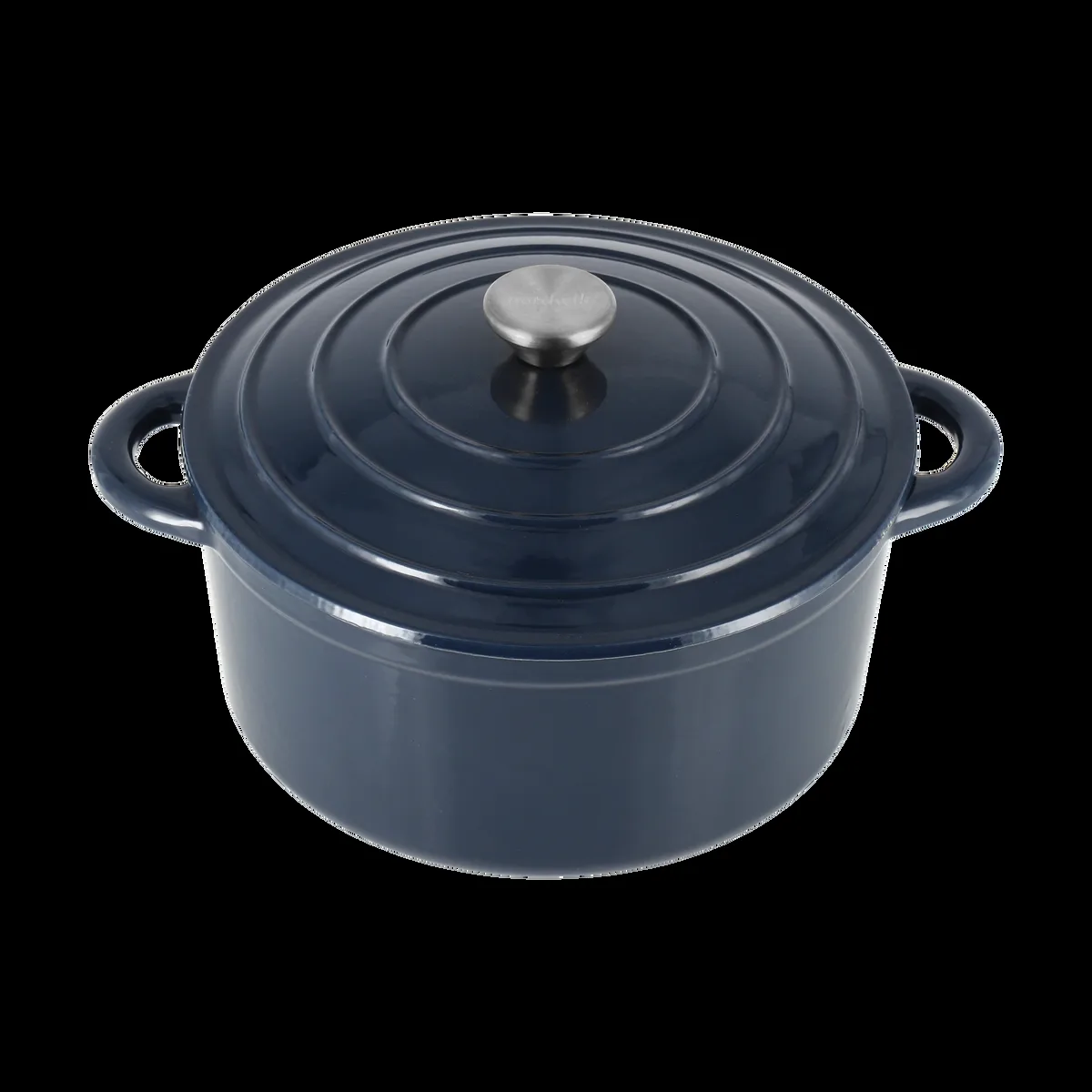 Nordwik Nordwik gjutjärnsgryta rund 5 l Mörkblå
