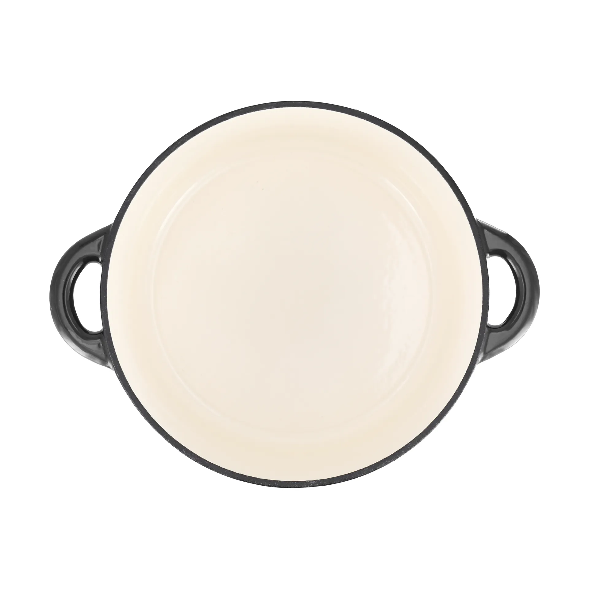 Nordwik gjutjärnsgryta rund 5 l, Svart-silver Nordwik