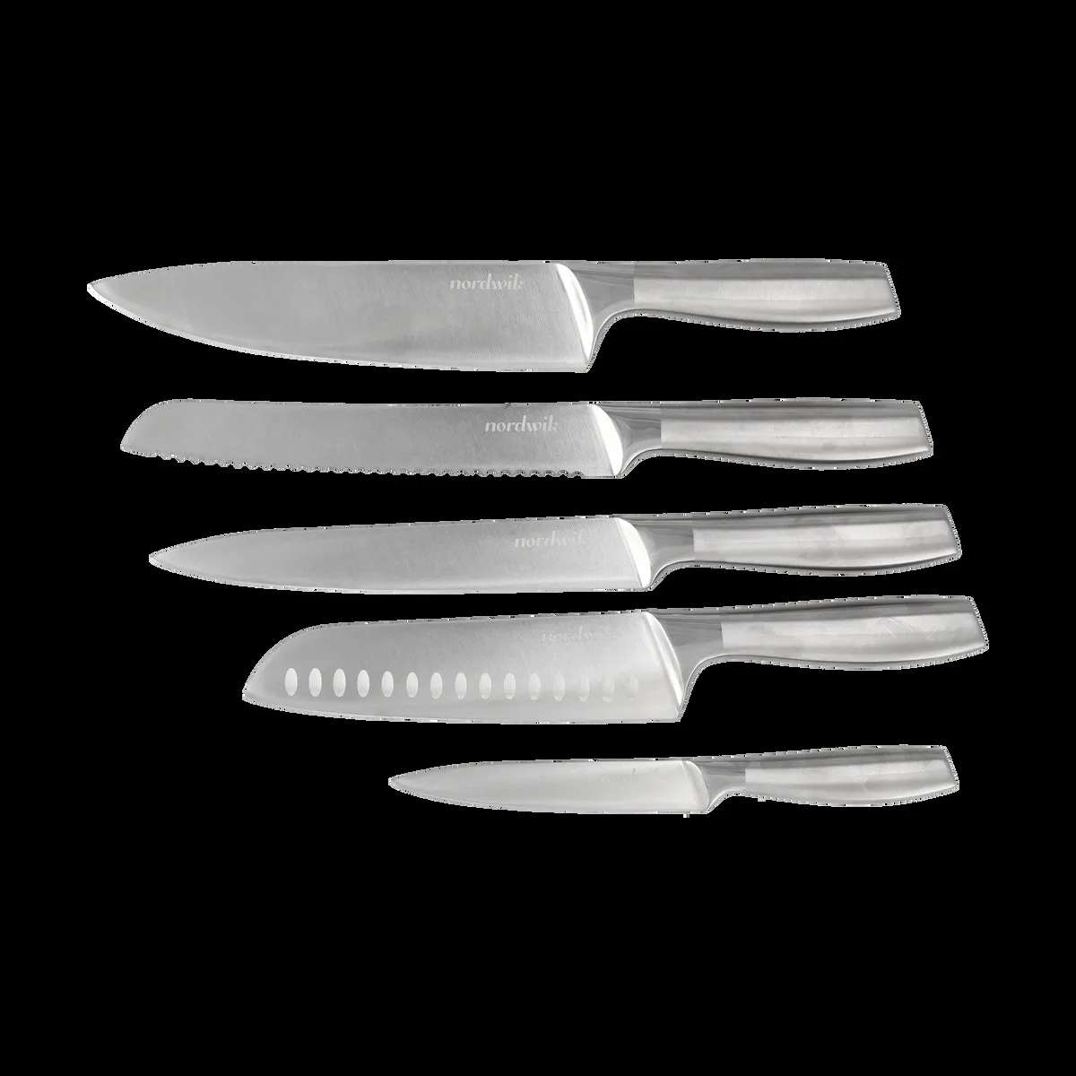 Nordwik Nordwik knivset 5 delar Rostfritt stål