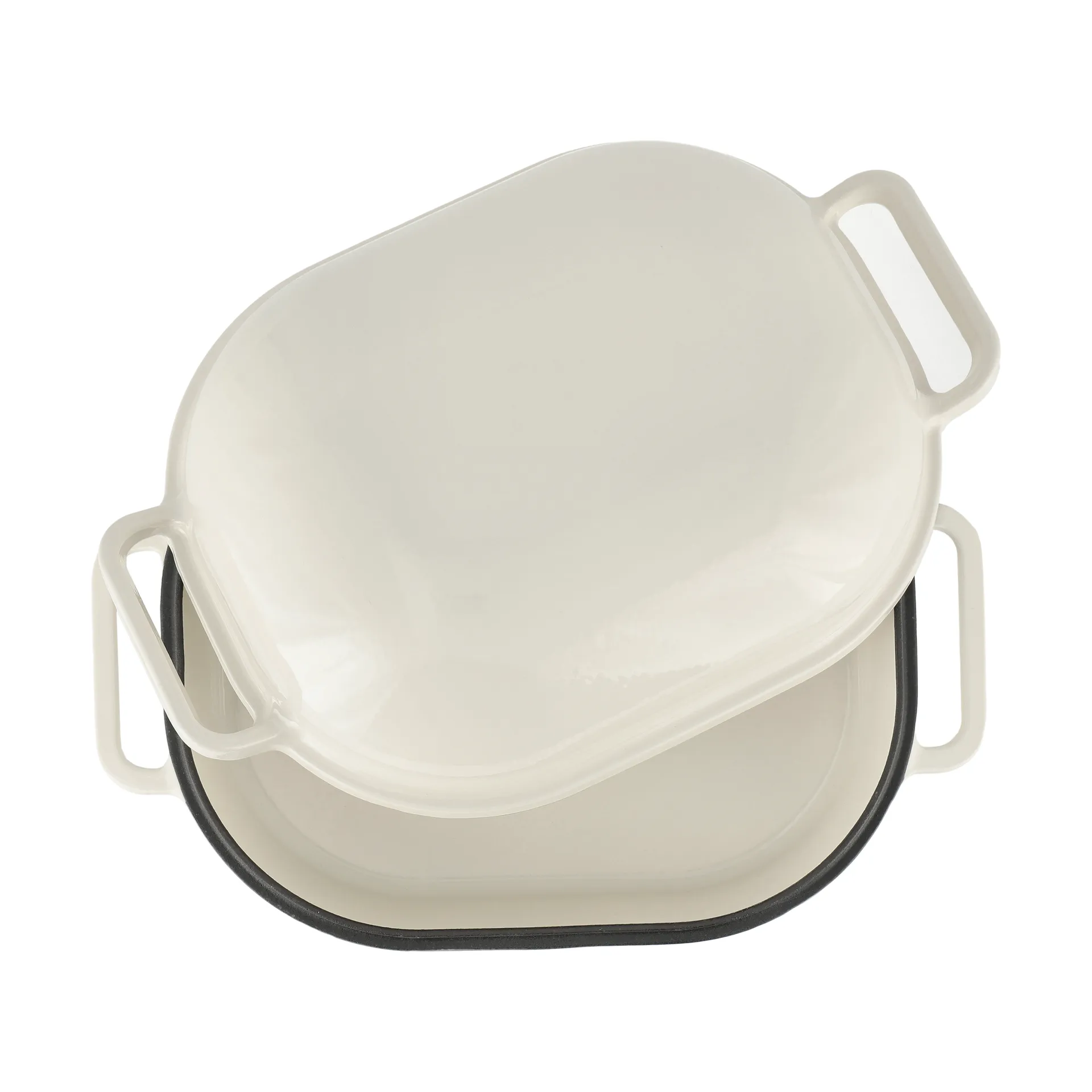 Nordwik Levain brödform emaljerad 39x26 cm, Creme Nordwik