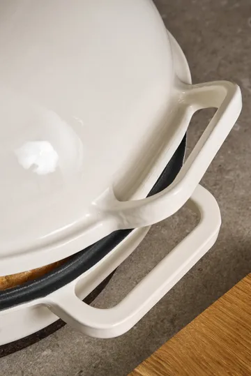 Nordwik Levain brödform emaljerad 39x26 cm - Creme - Nordwik