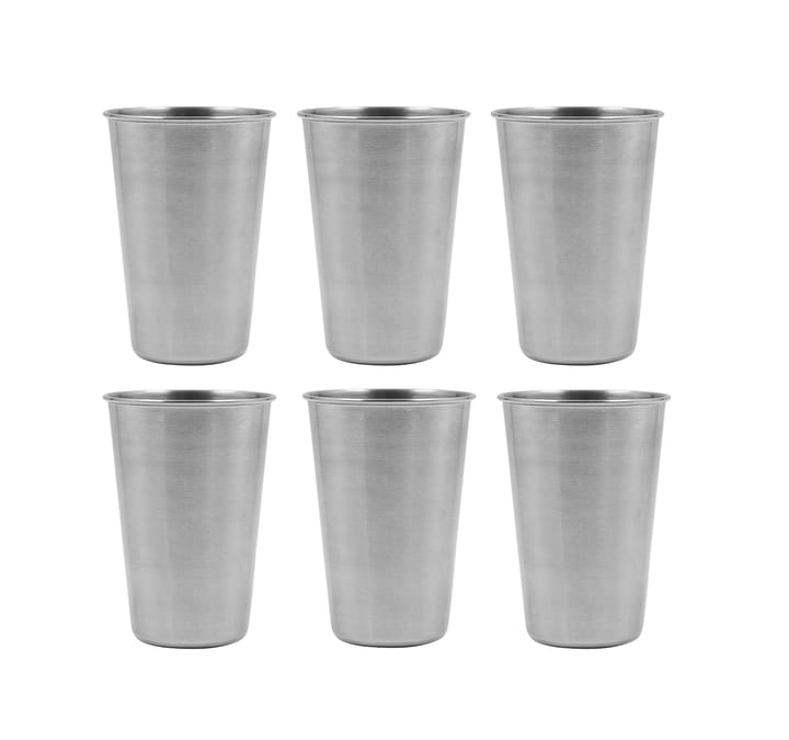 Nordwik mugg 6-pack, Rostfritt stål Nordwik