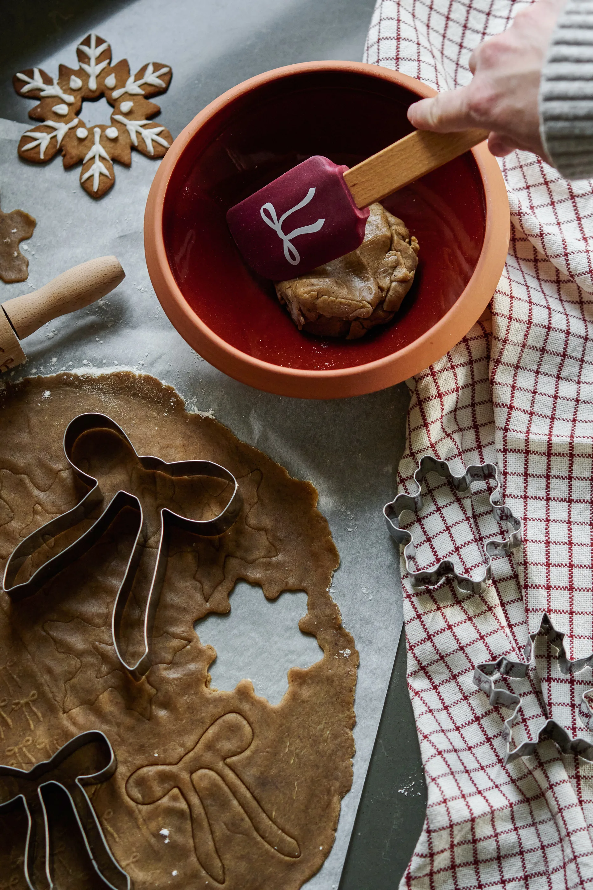 Nordwik pepparkaksform 3-delar, Snöflinga Nordwik