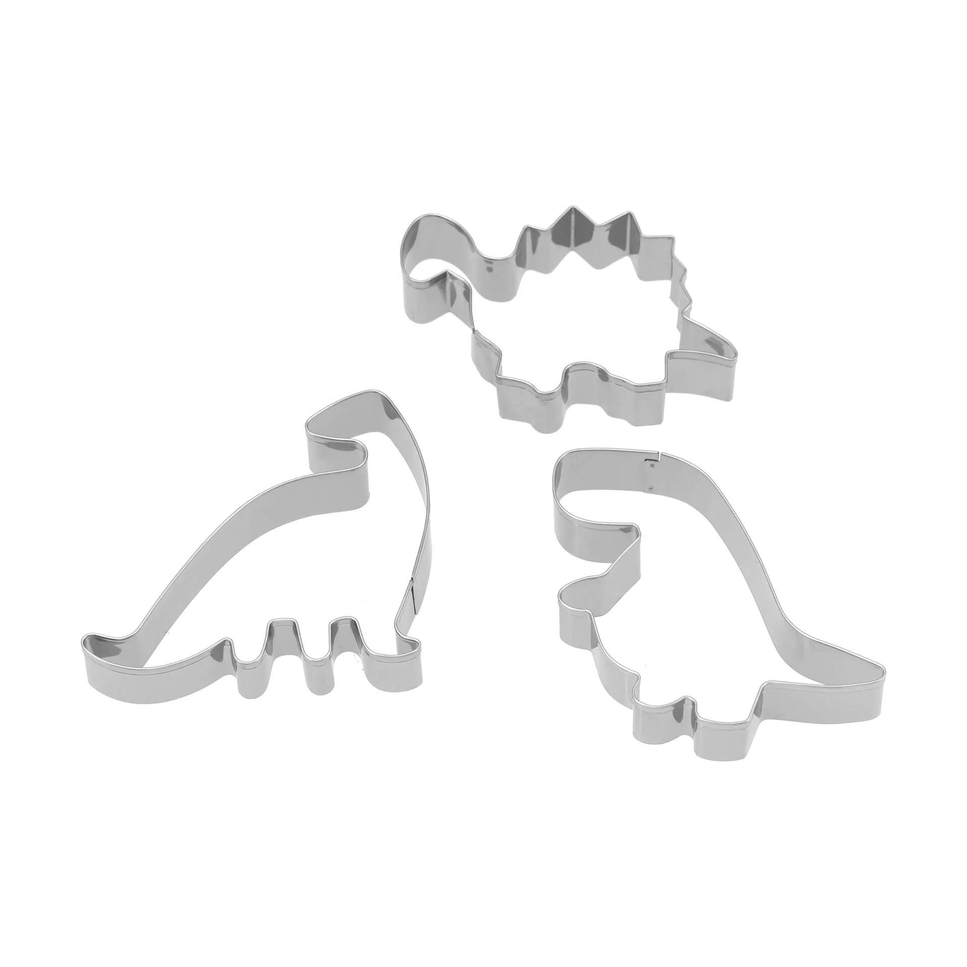 Nordwik pepparkaksform dinosaurie 3 delar, Rostfritt stål Nordwik