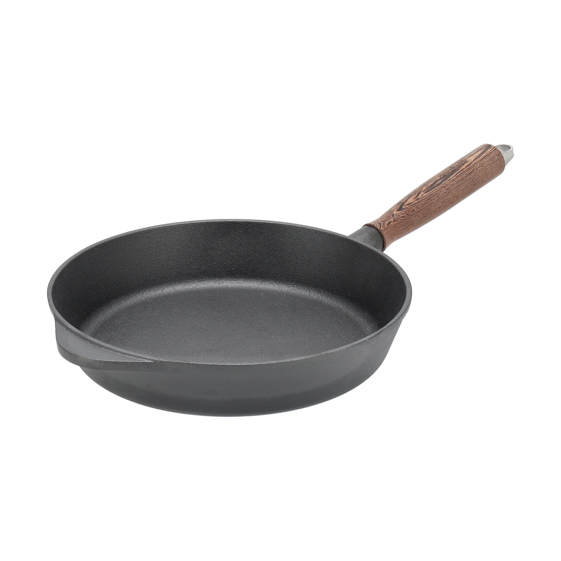 Nordwik stekpanna gjutjärn med trähandtag, 28 cm Nordwik