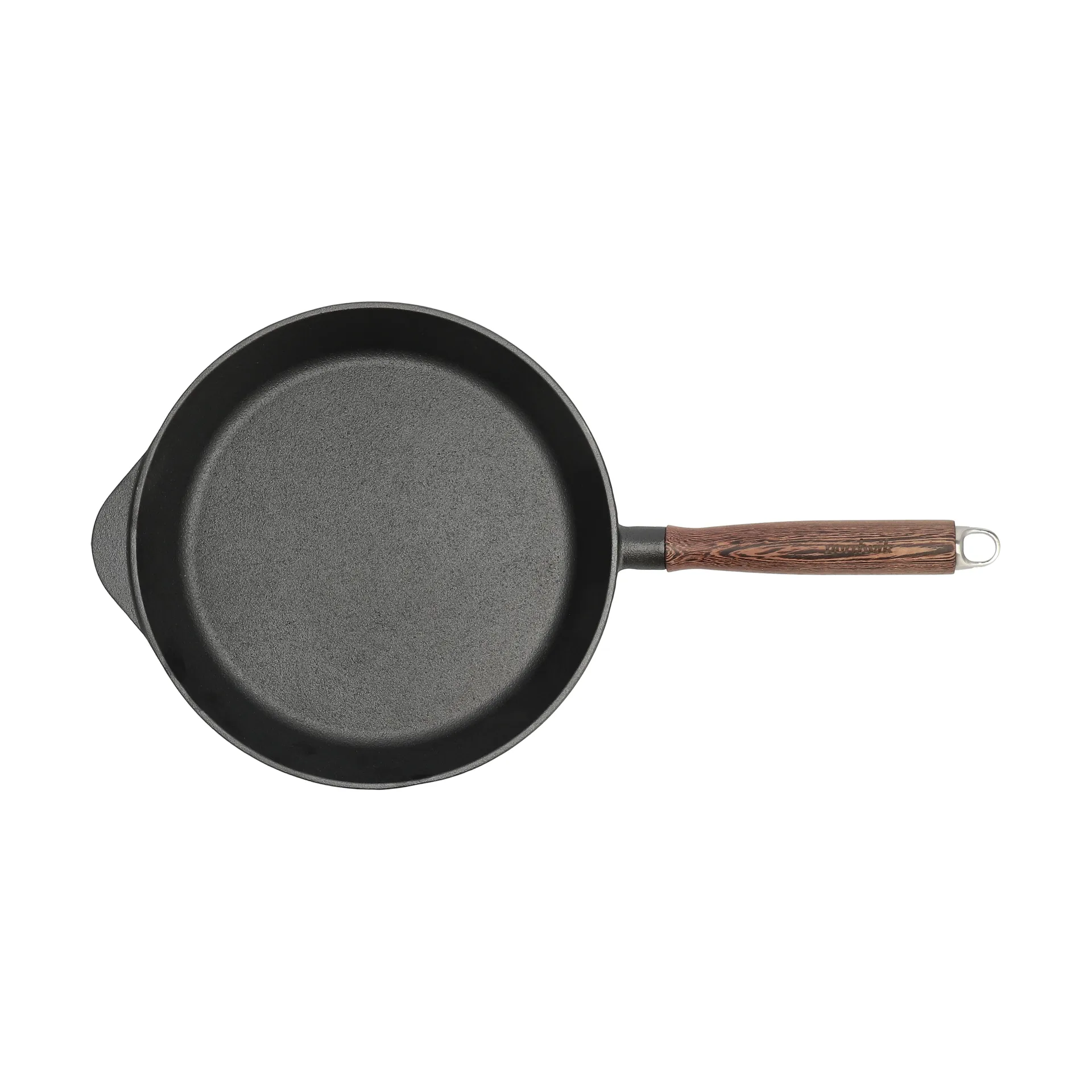 Nordwik stekpanna gjutjärn med trähandtag, 28 cm Nordwik