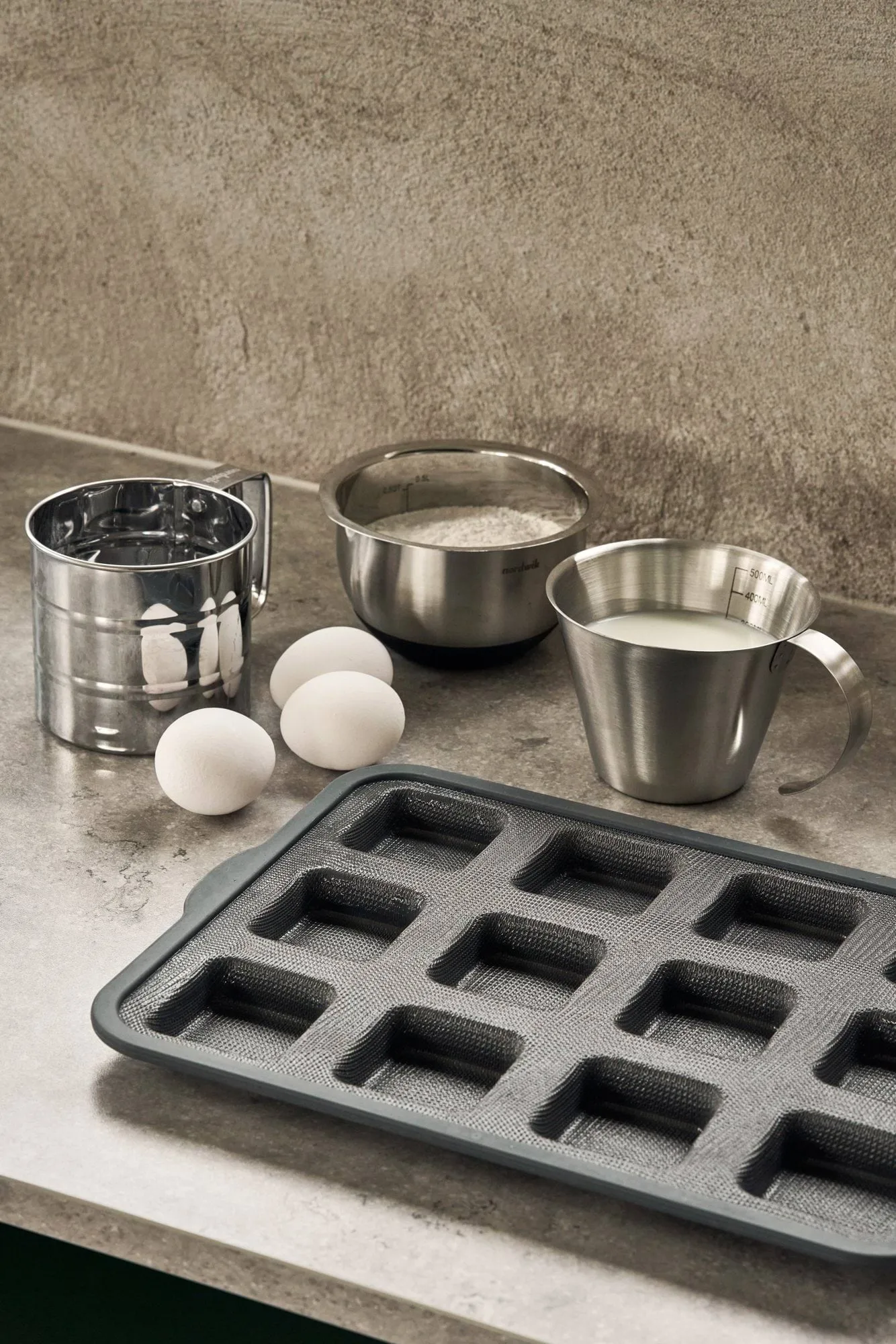 PREP måttkanna, Rostfritt stål, 0,5 L Nordwik