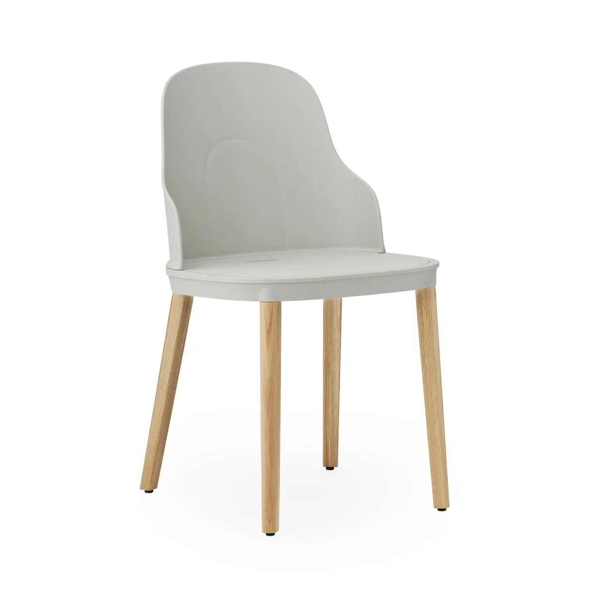 Normann Copenhagen Allez stol med ekben Warm Grey-ek