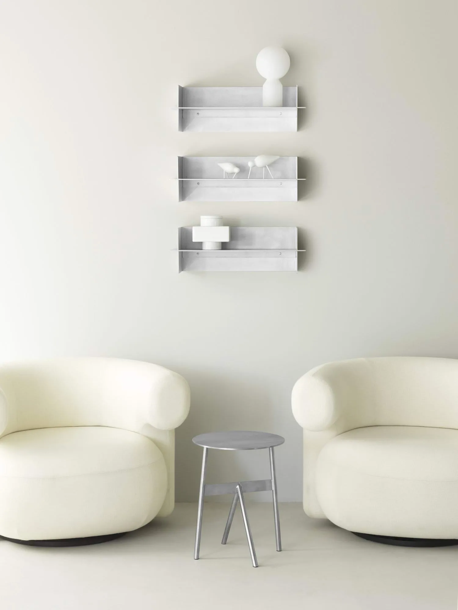 Alu Shelf hylla 60 cm, Aluminium Normann Copenhagen