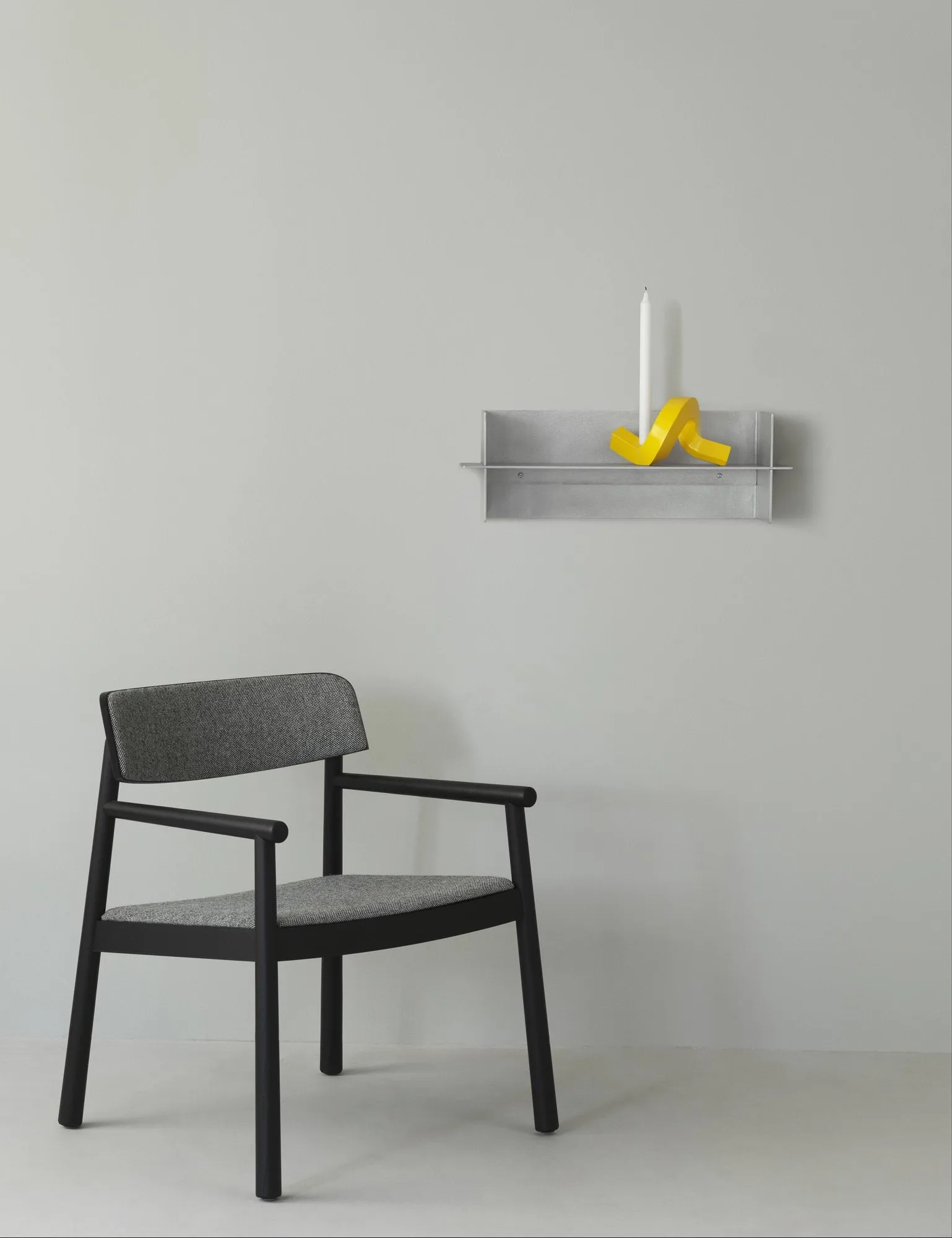 Alu Shelf hylla 60 cm, Aluminium Normann Copenhagen