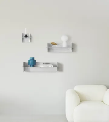 Alu Shelf hylla 60 cm - Aluminium - Normann Copenhagen