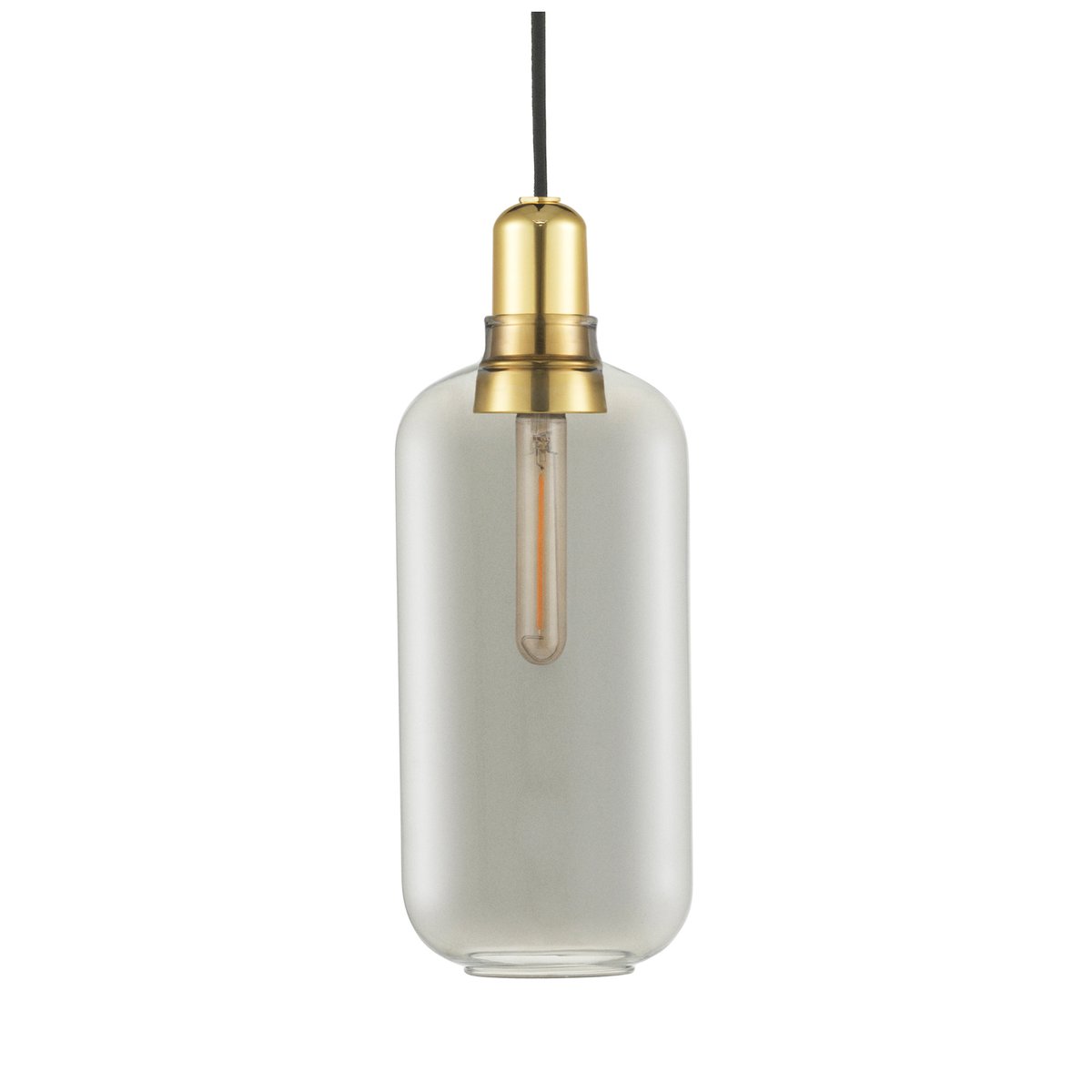 Normann Copenhagen Amp lampa stor -mässing | Skandinavisk Design | Taklampor & Pendlar | Grå