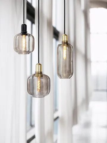 Amp lampa stor - Smoke-mässing - Normann Copenhagen
