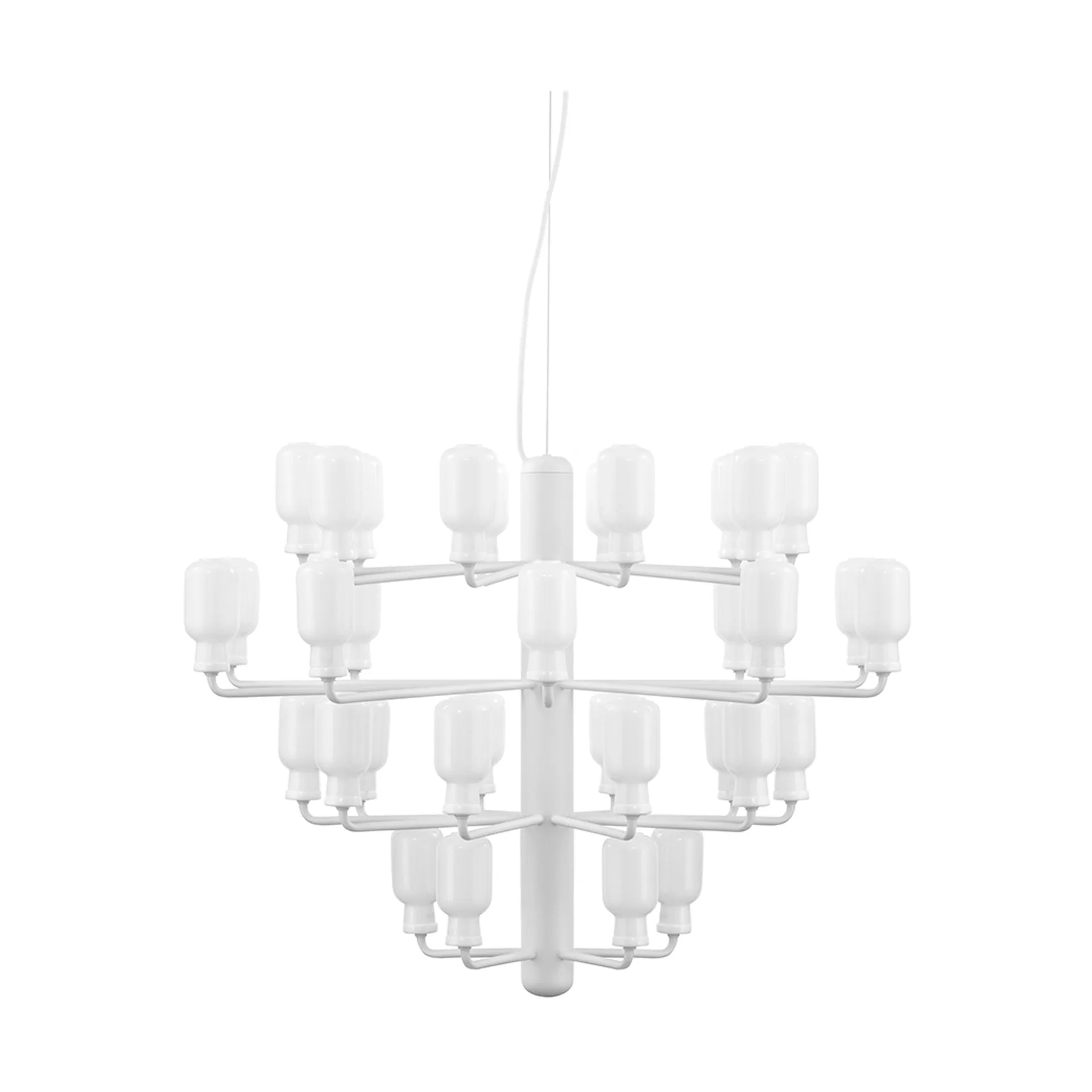 Amp ljuskrona, white, large Normann Copenhagen