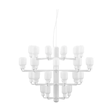 Amp ljuskrona - white, large - Normann Copenhagen