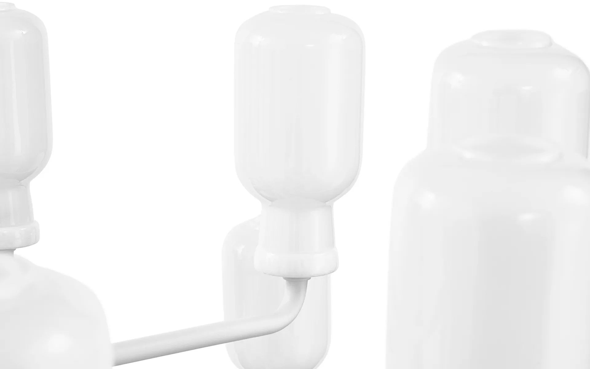 Amp ljuskrona, white, large Normann Copenhagen