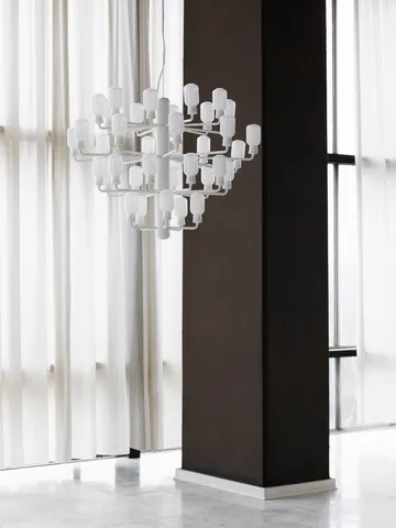 Amp ljuskrona - white, large - Normann Copenhagen