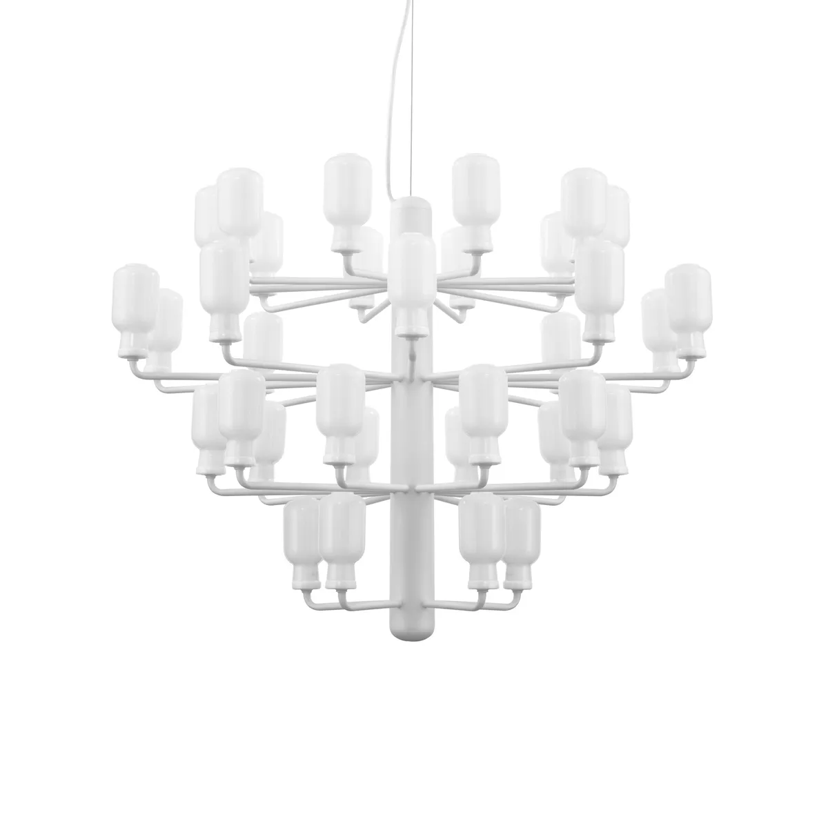 Normann Copenhagen Amp ljuskrona white, large