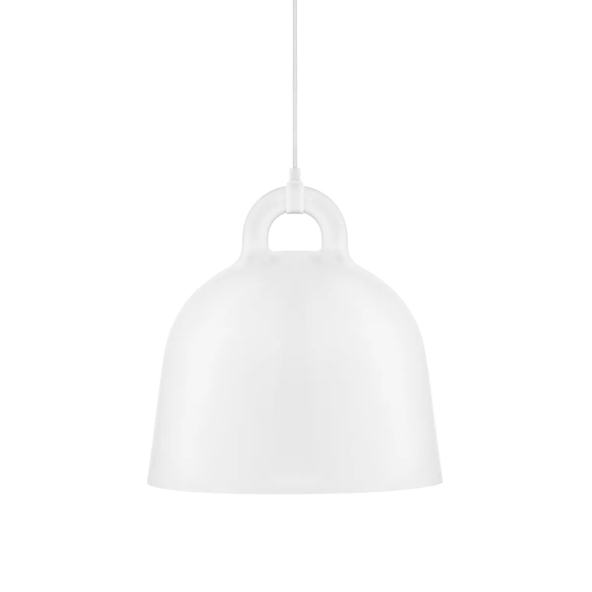 Normann Copenhagen Bell lampa vit Medium