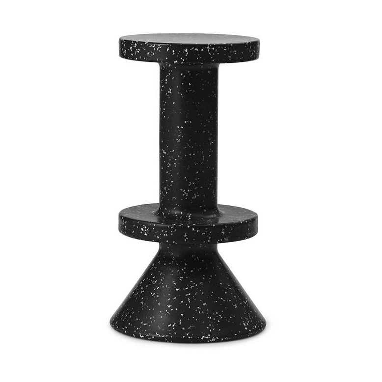 Normann Copenhagen Bit barstol 75 cm Svart | Skandinavisk Design | Barstolar | Svart