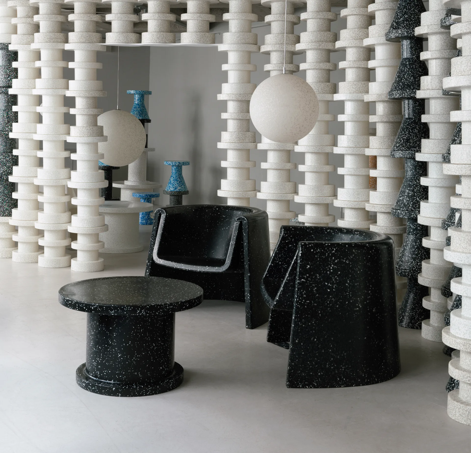 Bit Lounge Chair fåtölj, Svart Normann Copenhagen