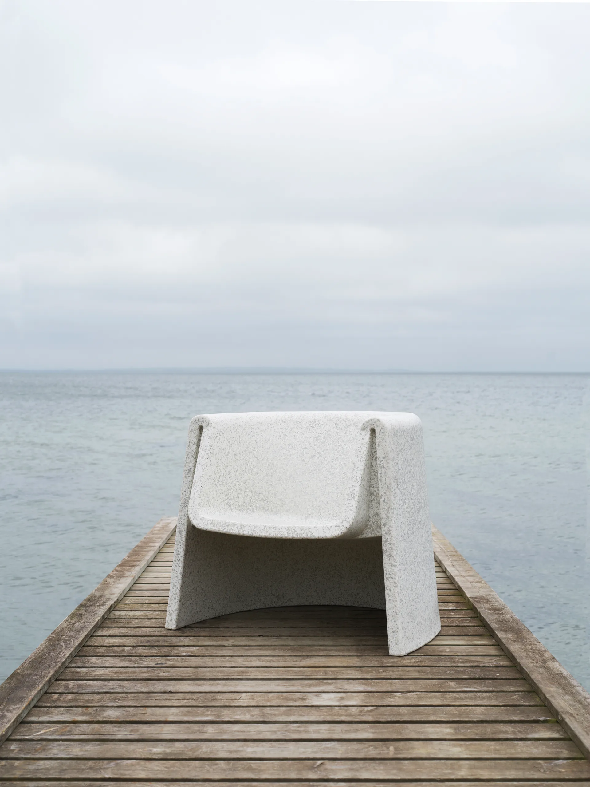Bit Lounge Chair fåtölj, Vit Normann Copenhagen