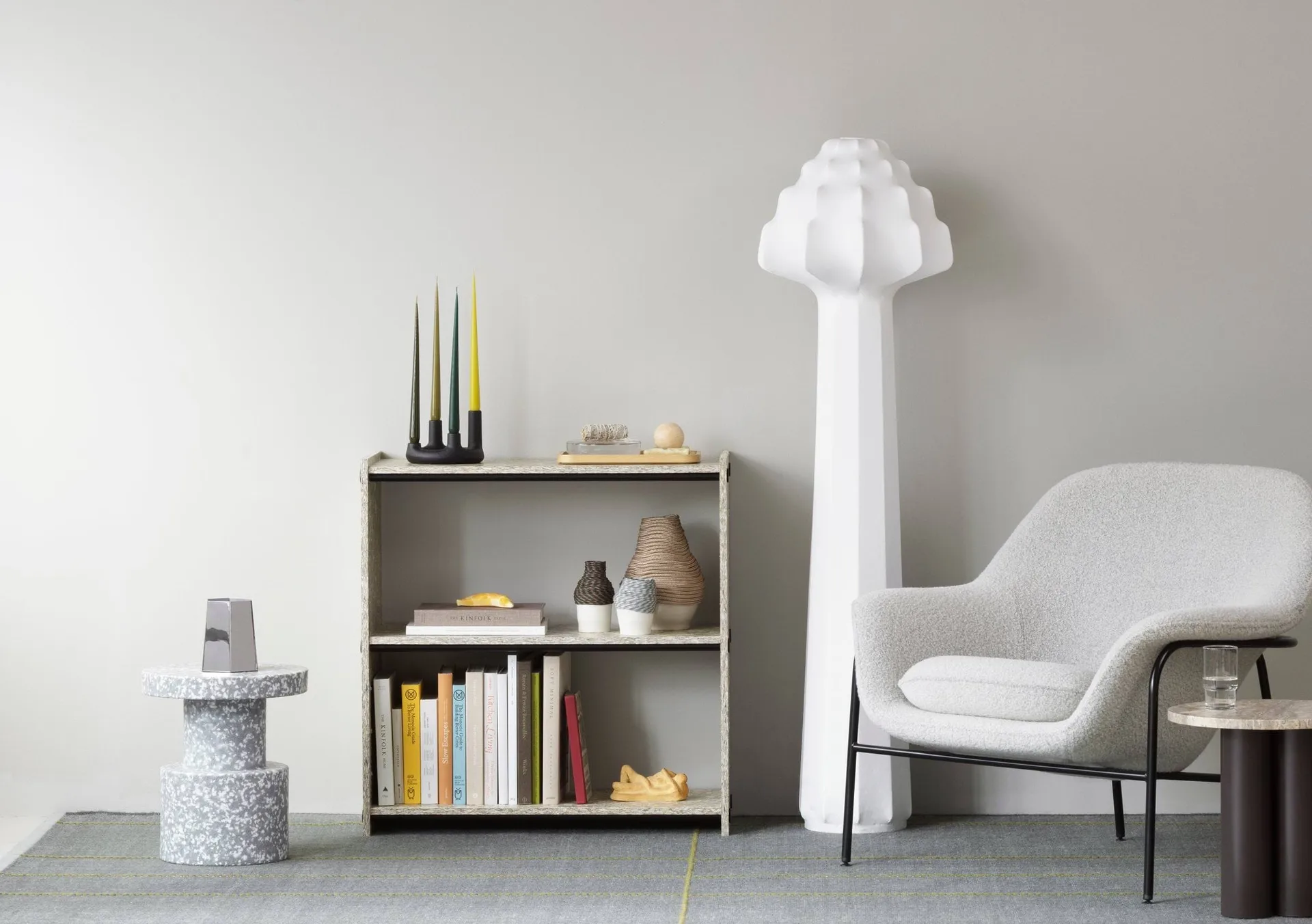 Bit rund pall, Grey Normann Copenhagen